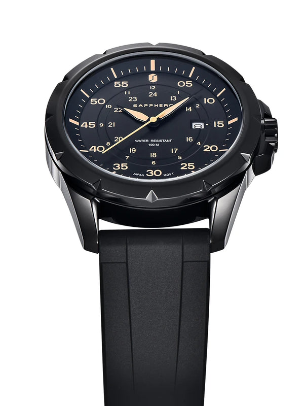 Spitfire Mk.II Shadow Chrono – 100M Sapphero Edition