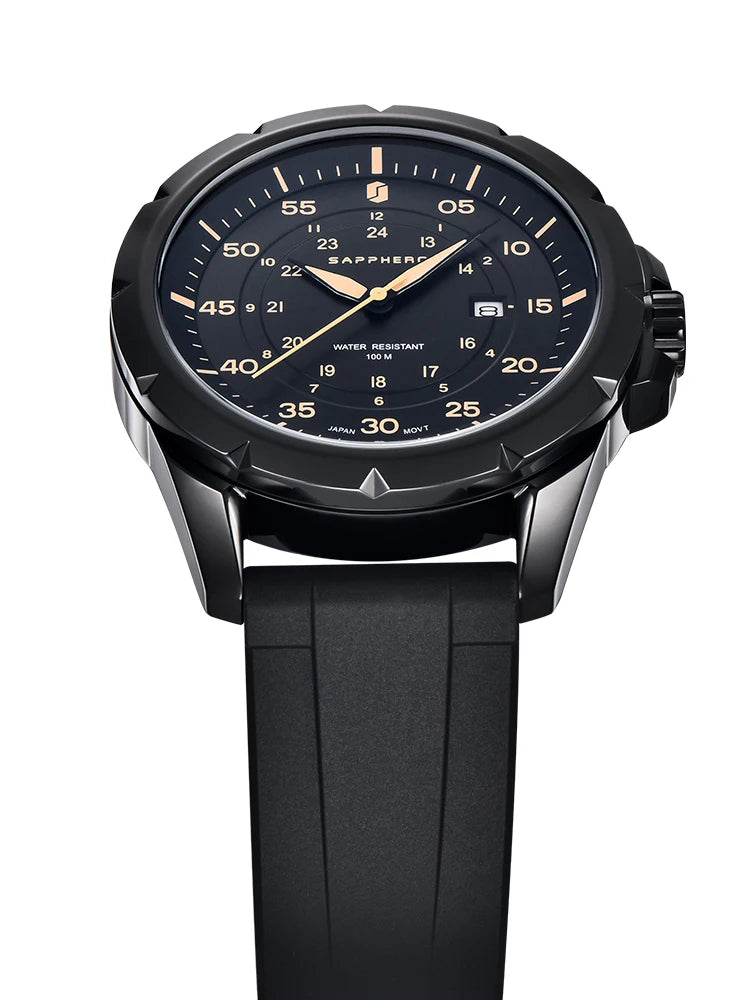 Spitfire Mk.II Shadow Chrono – 100M Sapphero Edition