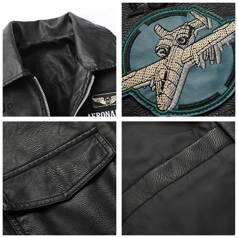 Leather Flight Jacket – Squadron Edition