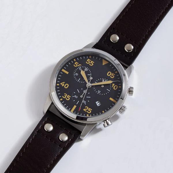 P-51 Night Ops Chronograph – JS05 Pilot Edition