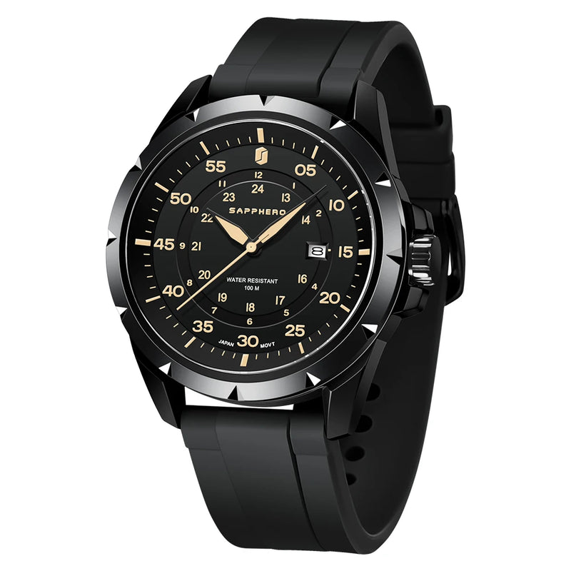 Spitfire Mk.II Shadow Chrono – 100M Sapphero Edition